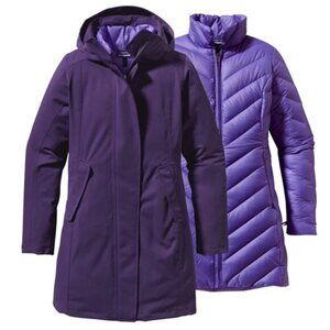 NWOT Patagonia Tres 3-in-1 Parka Purple Size Large